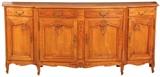LOT 263: A FRENCH LOUIS XV STYLE SIDEBOARD