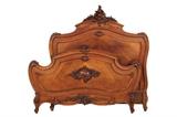 LOT 268: A FRENCH LOUIS XV STYLE BED 