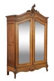 LOT 273: A FRENCH LOUIS XV STYLE ARMOIRE