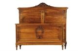 LOT 308: A FRENCH LOUIS XVI STYLE BED 
