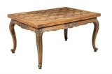LOT 331: A FRENCH PROVINCIAL STYLE EXTENSION DINING TABLE