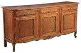 LOT 333: A FRENCH PROVINCIAL STYLE SIDEBOARD