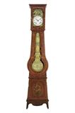 LOT 340: A FRENCH MORBIER STYLE TALL CASE CLOCK