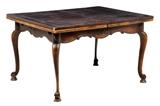 LOT 349: A FRENCH PROVINCIAL STYLE EXTENSION DINING TABLE