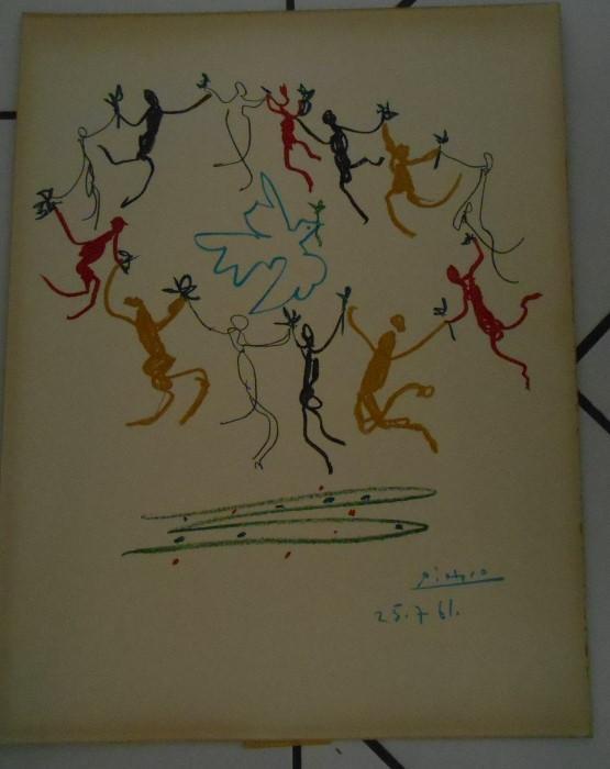 Picasso, 1950's original lithograph.