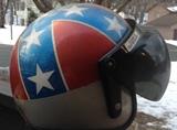 Vintage Motorcycle Helmet