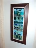  Harris G. Strong framed tile picture