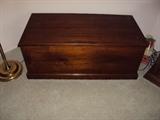 cedar chest or trunk 
