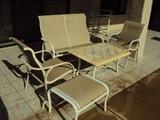 Tropitone patio furniture, sold Sunday's auction