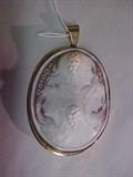 14KT SHELL CAMEO