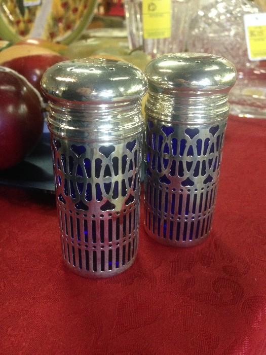 Silver Salt and Pepper Shakers