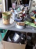 Kitchen pots and pans, other fun household gag gifts, etc.