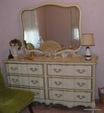 French provincial Dresser/Mirror