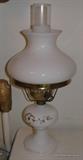 White Milkglass Lamp