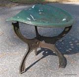 Tractor Seat, cast iron base