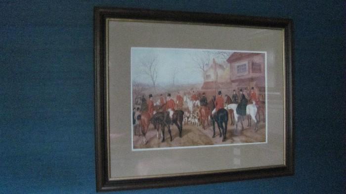 Antique English Watercolor, Signed 