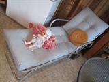 Vintage chaise lounge