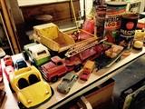 Vintage Toy Trucks And Games