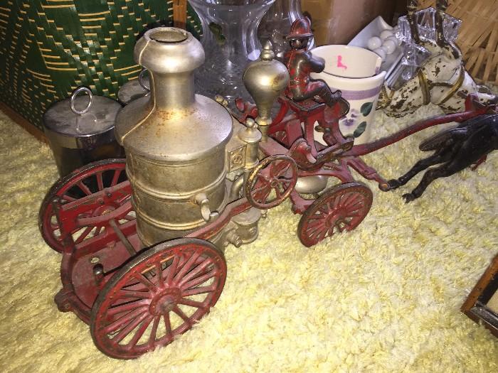 Vintage cast iron toy