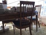 dining room table and chairs