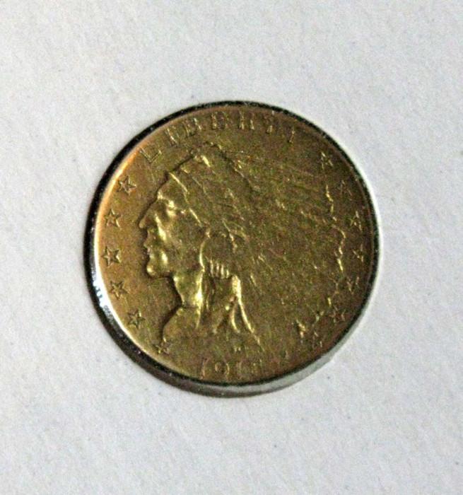 One of several Gold Coins to be Auctioneed
