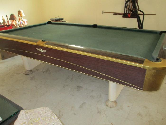 POOL TABLE CAN BE SOLD PRIOR TO SALE