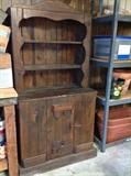 Rustic pine cabinet
