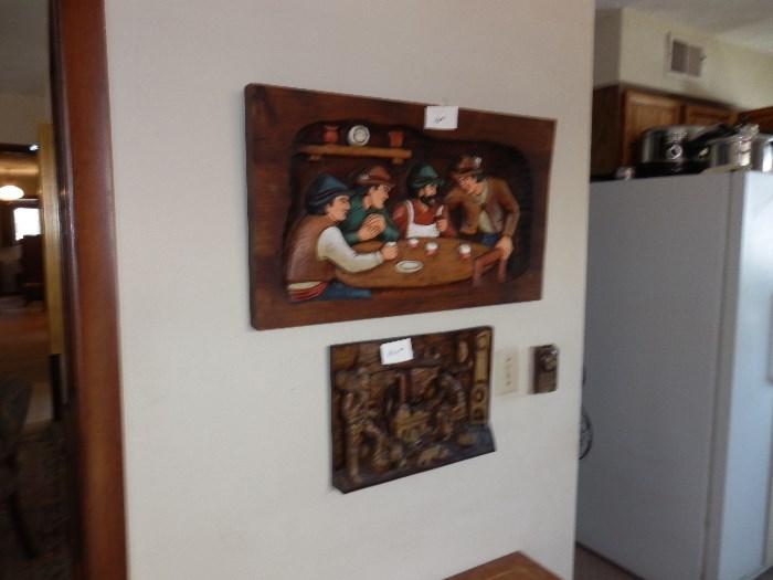 wood carved pictures