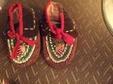 Antique Iroquois Child's Mocassins