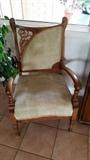Ornately Carved Vintage Chair
