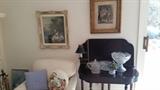 Artwork ... Cut Crystal ... Flip Top Table