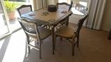 Vintage Card Table Set