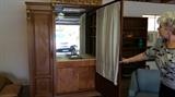 Vintage Armoire w/Wet Bar from France