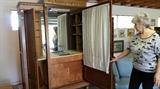 Vintage Armoire w/Wet Bar from France