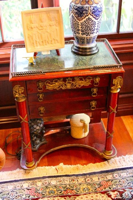 Brass Detailed End Tables