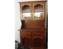 Beautiful oak hutch