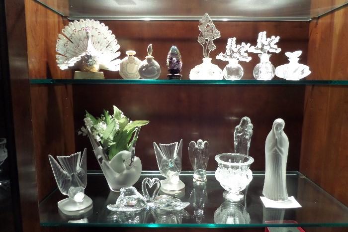 BACCARAT AND LALIQUE