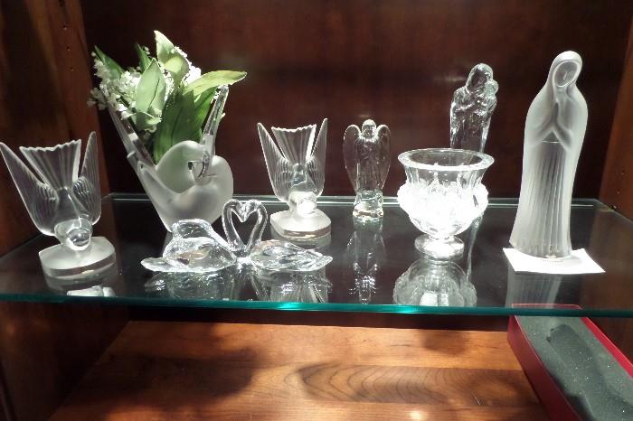 BACCARAT AND LALIQUE