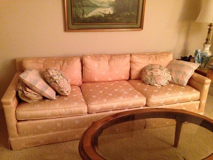 Plush 3 cushion couch