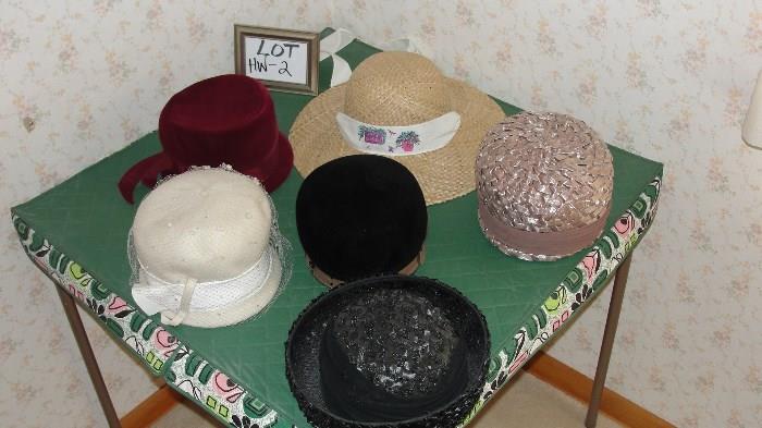 Vintage Women's Hats 