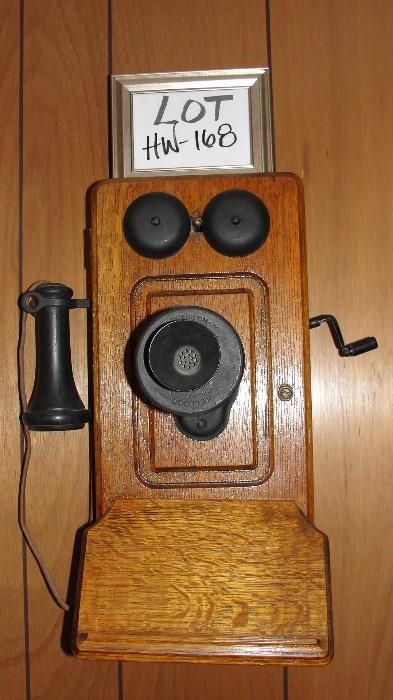 Antique Kellogg Wall Phone