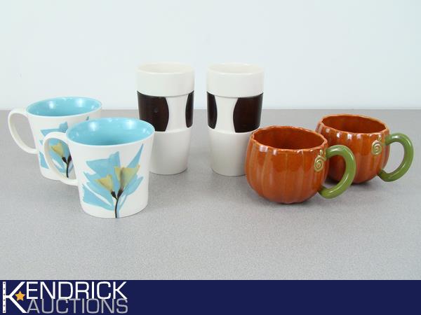 3 Sets of Mint Condition High End Starbucks Coffee Mugs
