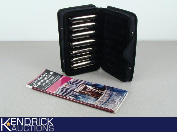 New in Box Harmonica Set and Instruction Booklet
