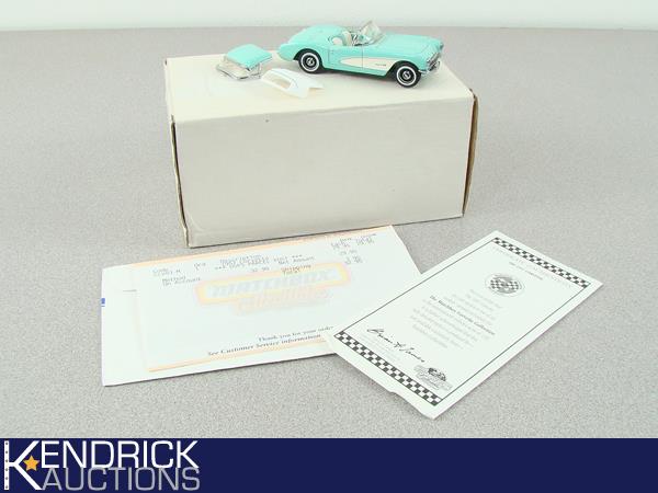 Mint in Box Matchbox 1957 Corvette 1:43 Die Cast Hardtop
