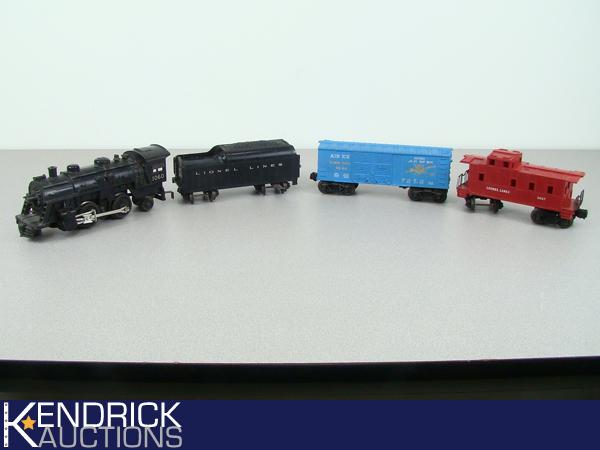 Vintage Lionel Train and Cars
