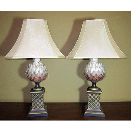 Pair of contemporary table lamps