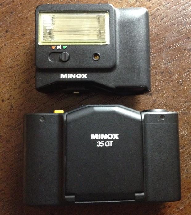 Minox 35Gt Camera and Flash 