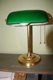 Green Bankers Lamp