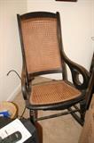 1890's Lincoln Cane Rocker in great shape!