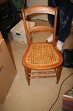 Cane bottom chair